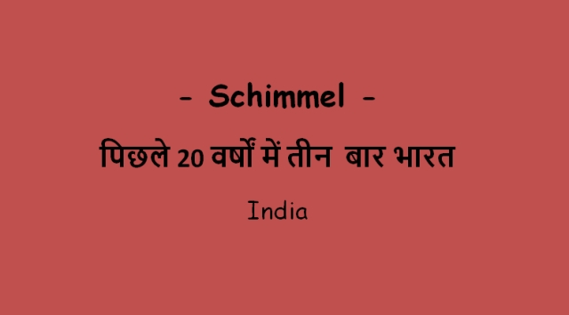 India - Schimmel 001